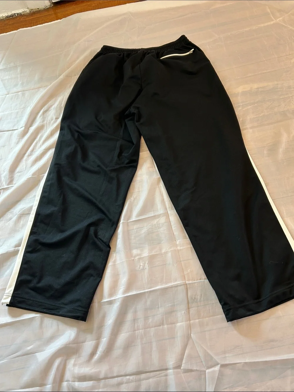 Jordan Black Track Pants with White Side Panels